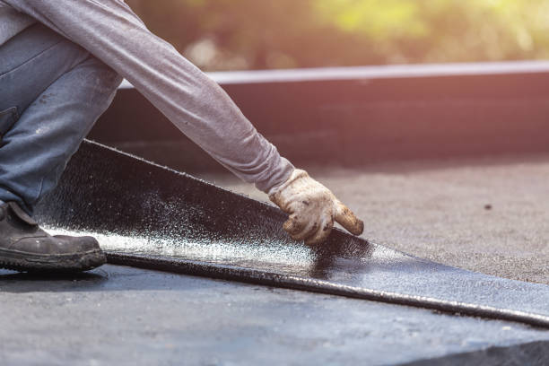 Professional Waterproofing technician working in Silver Grove, KY